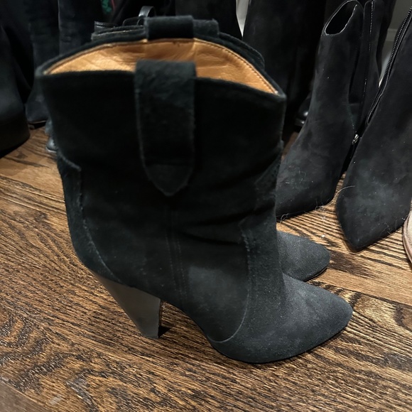 Isabel Marant Roxanne Bootie black suede 37 - Picture 1 of 6